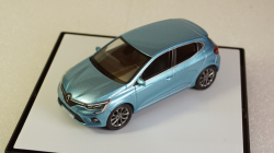 Renault Clio generation 5 2019 light blue metallic, Norev 1:43