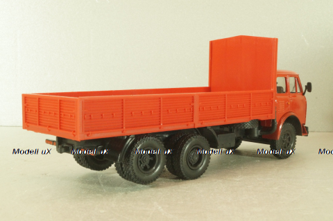 Маз-516В, красный с тентом, Наш автопром 1:43
