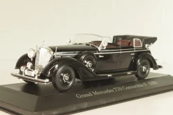 Mercedes-Benz 770 Convertible F 1938, black, MBOMS066, Mercedes-Benz-Offizielle Modell-Sammlung #66, Altaya 1:43