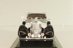 Mercedes-Benz 770 Convertible F 1938, black, MBOMS066, Mercedes-Benz-Offizielle Modell-Sammlung #66, Altaya 1:43