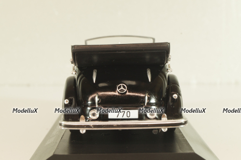 Mercedes-Benz 770 Convertible F 1938, black, MBOMS066, Mercedes-Benz-Offizielle Modell-Sammlung #66, Altaya 1:43