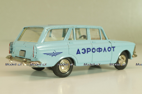 Москвич-426 А3, Аэрофлот, голубой, Тантал/Радон 1:43