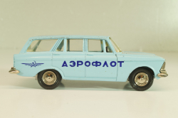 Москвич-426 А3, Аэрофлот, голубой, Тантал/Радон 1:43