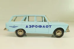 Москвич-426 А3, Аэрофлот, голубой, Тантал/Радон 1:43