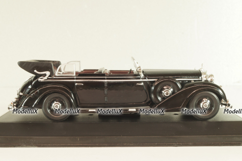 Mercedes-Benz 770 Convertible F 1938, black, MBOMS066, Mercedes-Benz-Offizielle Modell-Sammlung #66, Altaya 1:43