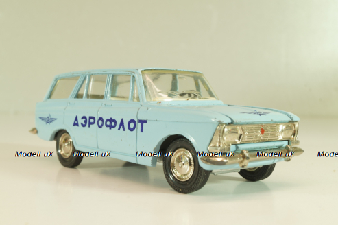 Москвич-426 А3, Аэрофлот, голубой, Тантал/Радон 1:43