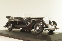 Mercedes-Benz 770 Convertible F 1938, black, MBOMS066, Mercedes-Benz-Offizielle Modell-Sammlung #66, Altaya 1:43