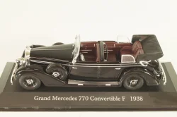 Mercedes-Benz 770 Convertible F 1938, black, MBOMS066, Mercedes-Benz-Offizielle Modell-Sammlung #66, Altaya 1:43
