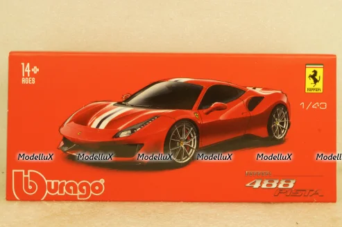 Ferrari 488 Pista Signature Series, BU36910 , Burago 1:43