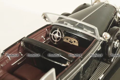 Mercedes-Benz 770 Convertible F 1938, black, MBOMS066, Mercedes-Benz-Offizielle Modell-Sammlung #66, Altaya 1:43