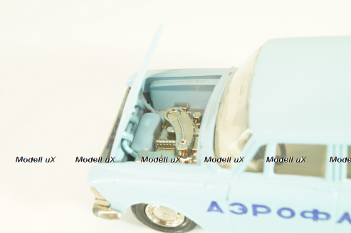 Москвич-426 А3, Аэрофлот, голубой, Тантал/Радон 1:43