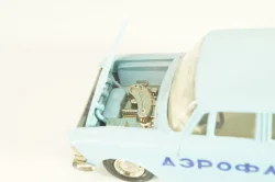 Москвич-426 А3, Аэрофлот, голубой, Тантал/Радон 1:43