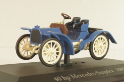 Mercedes-Benz Simplex 40 PS 1902, blue, MBOMS035, Mercedes-Benz Offizielle Modell-Sammlung #35, Altaya 1:43
