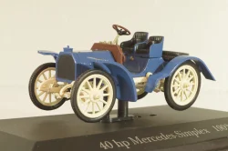 Mercedes-Benz Simplex 40 PS 1902, blue, MBOMS035, Mercedes-Benz Offizielle Modell-Sammlung #35, Altaya 1:43