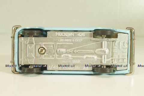 Москвич-426 А3, Аэрофлот, голубой, Тантал/Радон 1:43