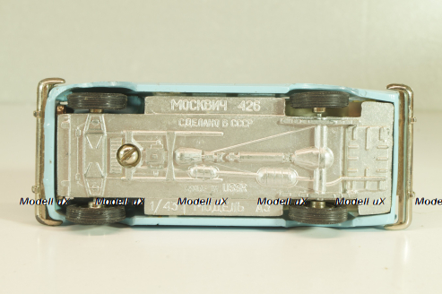 Москвич-426 А3, Аэрофлот, голубой, Тантал/Радон 1:43