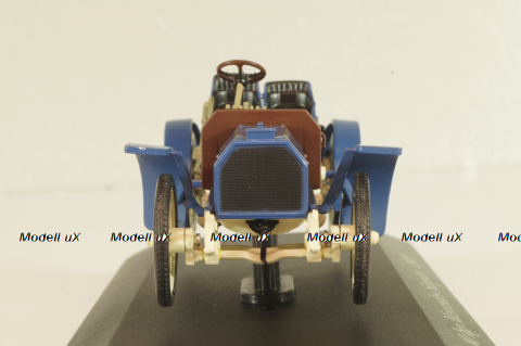 Mercedes-Benz Simplex 40 PS 1902, blue, MBOMS035, Mercedes-Benz Offizielle Modell-Sammlung #35, Altaya 1:43