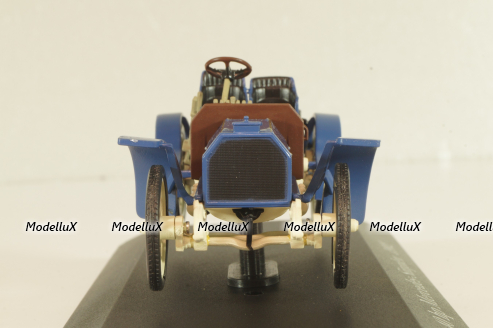 Mercedes-Benz Simplex 40 PS 1902, blue, MBOMS035, Mercedes-Benz Offizielle Modell-Sammlung #35, Altaya 1:43