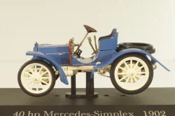 Mercedes-Benz Simplex 40 PS 1902, blue, MBOMS035, Mercedes-Benz Offizielle Modell-Sammlung #35, Altaya 1:43