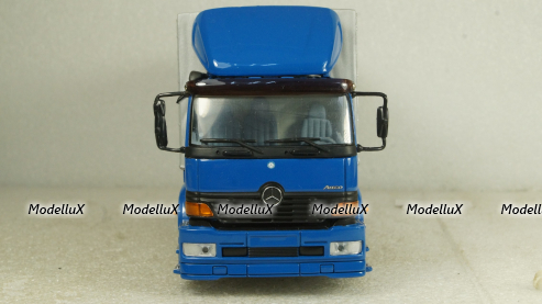 Mercedes Atego 1828, бортовой фургон с тентом,  B66000263, Minichamps 1:43