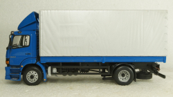 Mercedes Atego 1828, бортовой фургон с тентом,  B66000263, Minichamps 1:43