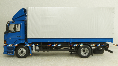 Mercedes Atego 1828, бортовой фургон с тентом,  B66000263, Minichamps 1:43
