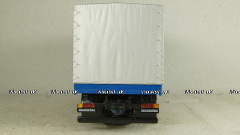 Mercedes Atego 1828, бортовой фургон с тентом,  B66000263, Minichamps 1:43