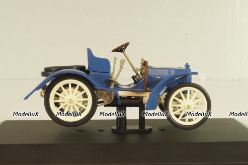 Mercedes-Benz Simplex 40 PS 1902, blue, MBOMS035, Mercedes-Benz Offizielle Modell-Sammlung #35, Altaya 1:43