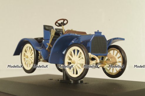 Mercedes-Benz Simplex 40 PS 1902, blue, MBOMS035, Mercedes-Benz Offizielle Modell-Sammlung #35, Altaya 1:43