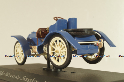 Mercedes-Benz Simplex 40 PS 1902, blue, MBOMS035, Mercedes-Benz Offizielle Modell-Sammlung #35, Altaya 1:43