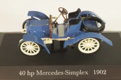 Mercedes-Benz Simplex 40 PS 1902, blue, MBOMS035, Mercedes-Benz Offizielle Modell-Sammlung #35, Altaya 1:43