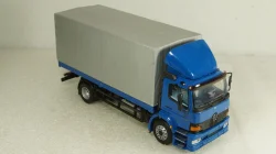 Mercedes Atego 1828, бортовой фургон с тентом,  B66000263, Minichamps 1:43 Уценка!