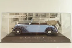 Mercedes-Benz 230 Cabriolet D 1939, blue, MBOMS015, Mercedes-Benz Offizielle Modell-Sammlung #15, Altaya 1:43