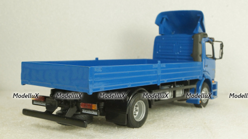 Mercedes Atego 1828, бортовой фургон с тентом,  B66000263, Minichamps 1:43 Уценка!