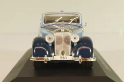 Mercedes-Benz 230 Cabriolet D 1939, blue, MBOMS015, Mercedes-Benz Offizielle Modell-Sammlung #15, Altaya 1:43