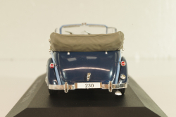 Mercedes-Benz 230 Cabriolet D 1939, blue, MBOMS015, Mercedes-Benz Offizielle Modell-Sammlung #15, Altaya 1:43