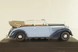 Mercedes-Benz 230 Cabriolet D 1939, blue, MBOMS015, Mercedes-Benz Offizielle Modell-Sammlung #15, Altaya 1:43