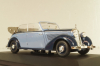Mercedes-Benz 230 Cabriolet D 1939, blue, MBOMS015, Mercedes-Benz Offizielle Modell-Sammlung #15, Altaya 1:43