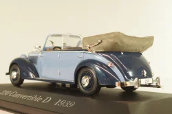 Mercedes-Benz 230 Cabriolet D 1939, blue, MBOMS015, Mercedes-Benz Offizielle Modell-Sammlung #15, Altaya 1:43