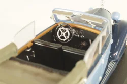 Mercedes-Benz 230 Cabriolet D 1939, blue, MBOMS015, Mercedes-Benz Offizielle Modell-Sammlung #15, Altaya 1:43