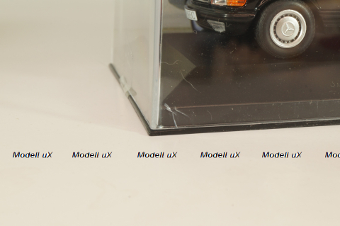 Mercedes-Benz 500 SEC (W126) 1981, black, MBOMS033, Mercedes-Benz Offizielle Modell-Sammlung #33, Altaya 1:43 