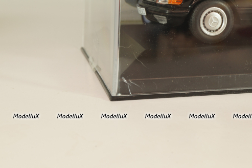 Mercedes-Benz 500 SEC (W126) 1981, black, MBOMS033, Mercedes-Benz Offizielle Modell-Sammlung #33, Altaya 1:43 