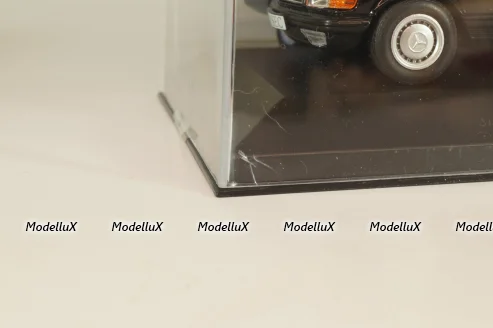 Mercedes-Benz 500 SEC (W126) 1981, black, MBOMS033, Mercedes-Benz Offizielle Modell-Sammlung #33, Altaya 1:43 