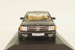 Mercedes-Benz 500 SEC (W126) 1981, black, MBOMS033, Mercedes-Benz Offizielle Modell-Sammlung #33, Altaya 1:43 