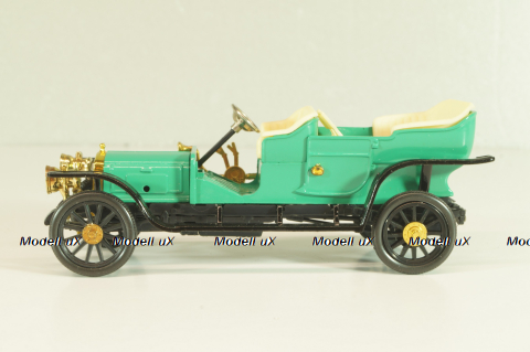 Руссо-Балт С24/30, А36, Дубль-фаэтон 1909, зеленый, Тантал/Радон 1:43
