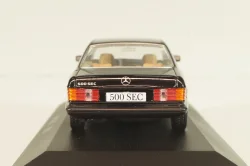 Mercedes-Benz 500 SEC (W126) 1981, black, MBOMS033, Mercedes-Benz Offizielle Modell-Sammlung #33, Altaya 1:43 