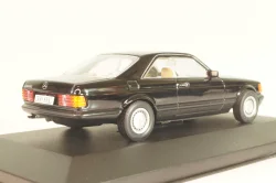 Mercedes-Benz 500 SEC (W126) 1981, black, MBOMS033, Mercedes-Benz Offizielle Modell-Sammlung #33, Altaya 1:43 