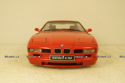 BMW 850 (E31) CSI Coupe 1990 red, 1807001, Solido 1:18