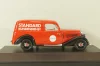Mercedes-Benz 170V Covered wagon (W136) "Standard" 1946, red, 77183, Schuco 1:43 