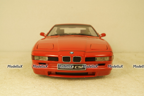 BMW 850 (E31) CSI Coupe 1990 red, 1807001, Solido 1:18